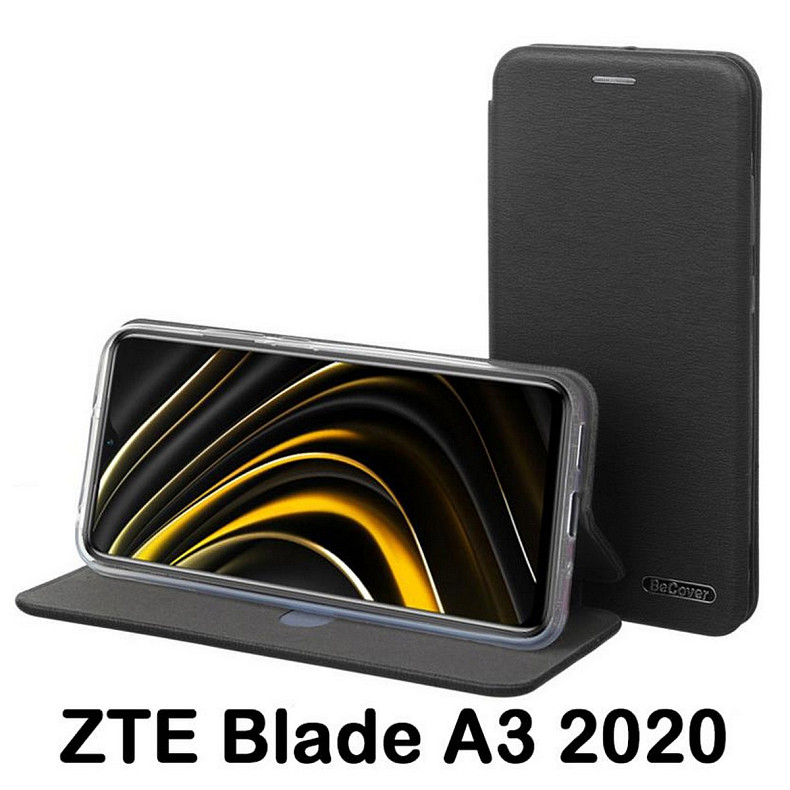 Чeхол-книжка BeCover Exclusive для ZTE Blade A3 2020 Black (707954)