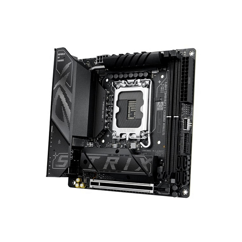 Материнcька плата ASUS ROG STRIX B860-I GAMING WIFI s1851 B860 2xDDR5 M.2 DP HDMI USB Type-C Wi-Fi B