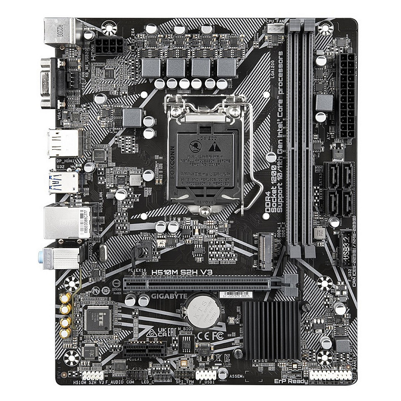 Материнська плата Gigabyte H510M S2H V3 Socket 1200