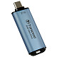 Портативний SSD Transcend ESD300 2TB USB 3.1 Gen 2 Type-C Blue