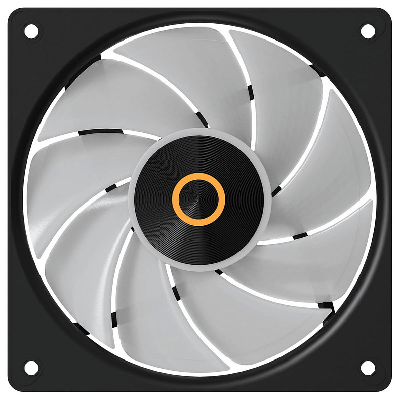 Корпусний вентилятор Ocypus GAMMA F12 ELITE BK ARGB REVERSE BLADE 120MM (GAMMA-F12-BK1AM01E-GL)