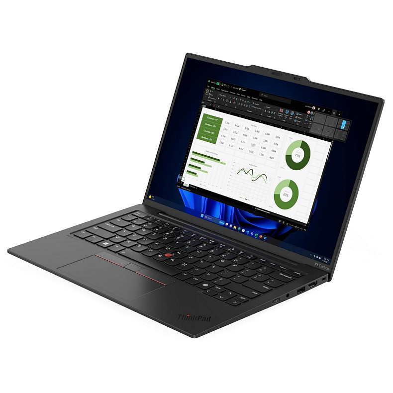 Ноутбук Lenovo ThinkPad X1 Carbon G12 14" WUXGA IPS AG, Intel U7-155U, 32GB, F1TB, UMA, Win11P, черный