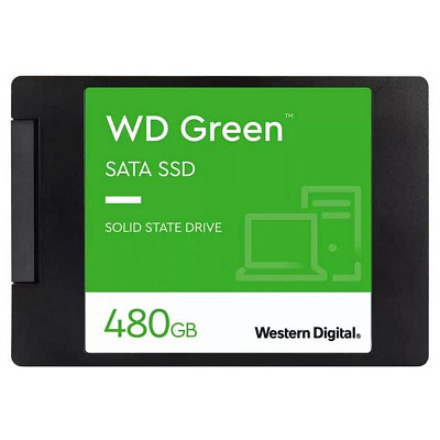 SSD диск WD Green 480 GB (WDS480G3G0A)