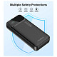Универсальная мобильная батарея Choetech B729 20000mAh Black (B729-BK)