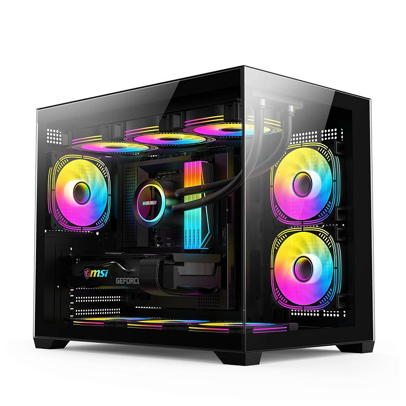 Корпус GTL Gaming Abyss Black (GTLN285M) без БП