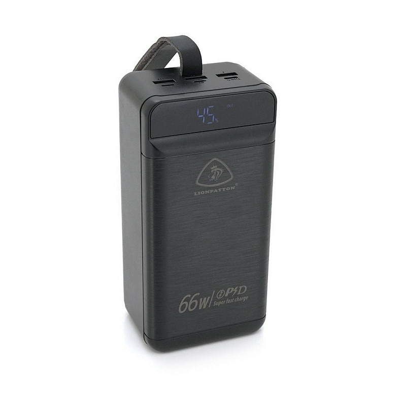 Универсальная мобильная батарея Lionpatton L46 60000mAh Black (LIONPATTON L46/34004)