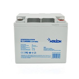 Аккумуляторная батарея Merlion 12V 40AH GEL (GL12400M6/00752)