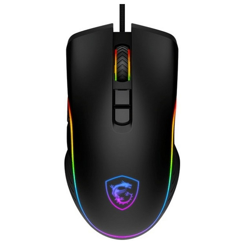 Миша MSI FORGE GM300, RGB, USB-A, чорний