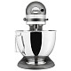 Кухонная машина KitchenAid Artisan 4,3 л 5KSM95PSECU с откидным блоком, серебристый