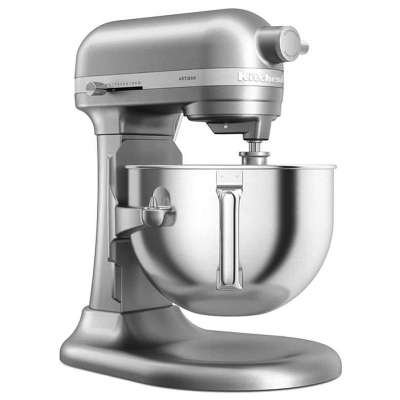 Кухонный комбайн KitchenAid Artisan 5,6 л 5KSM60SPXECU с подъемной чашей, серебристый