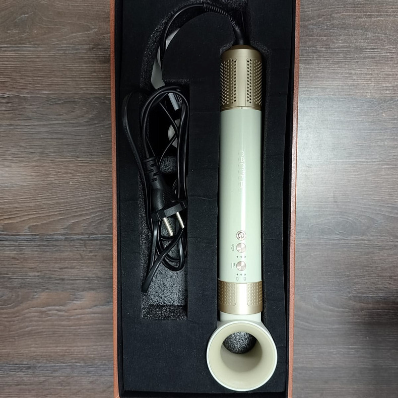 Стайлер CECOTEC Bamba CeramicCare 12in1 AirGlam Champagne - Уцінка