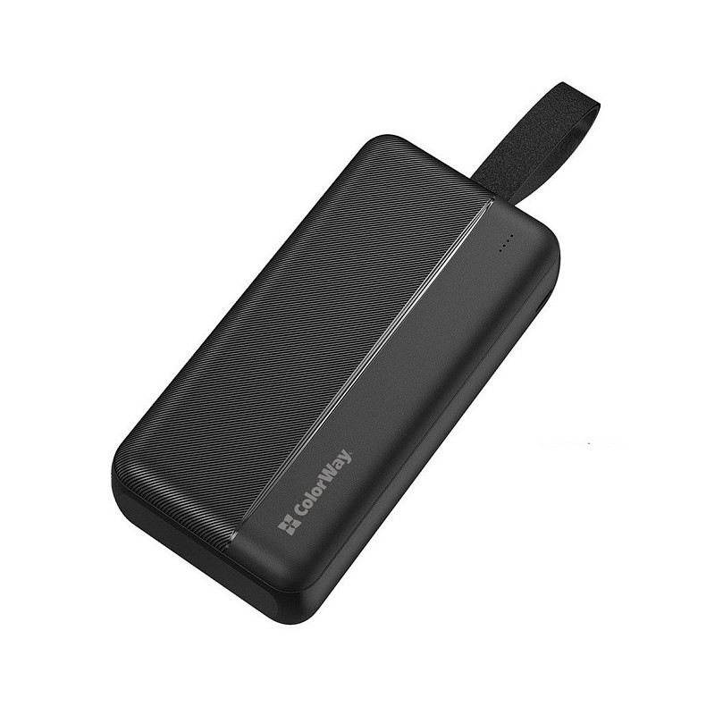 Універсальна мобільна батарея ColorWay High-power 2 30000mAh Black (CW-PB300LPC2BK-PD)