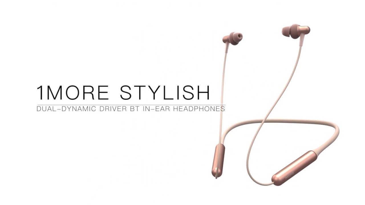 Наушники 1MORE E1024BT Stylish Dual-dynamic Driver Wireless Mic Gold