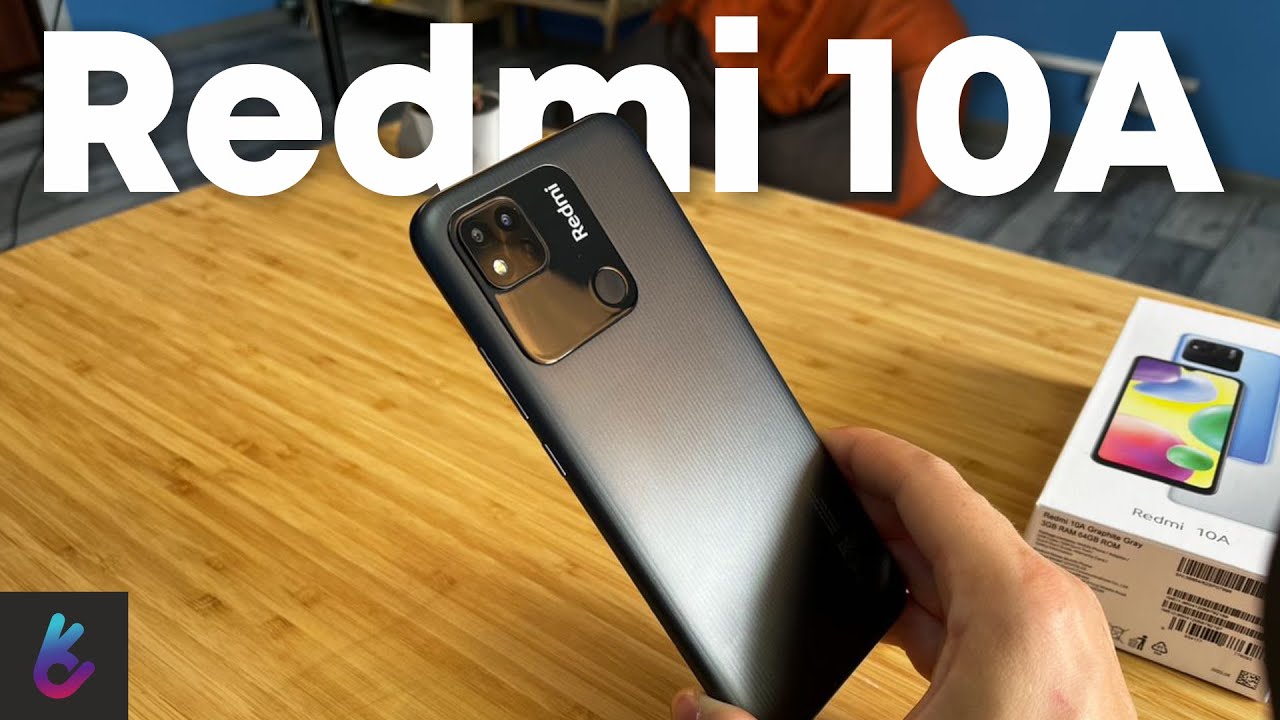 Смартфон Xiaomi Redmi 10A 4/128GB Dual Sim Gray EU