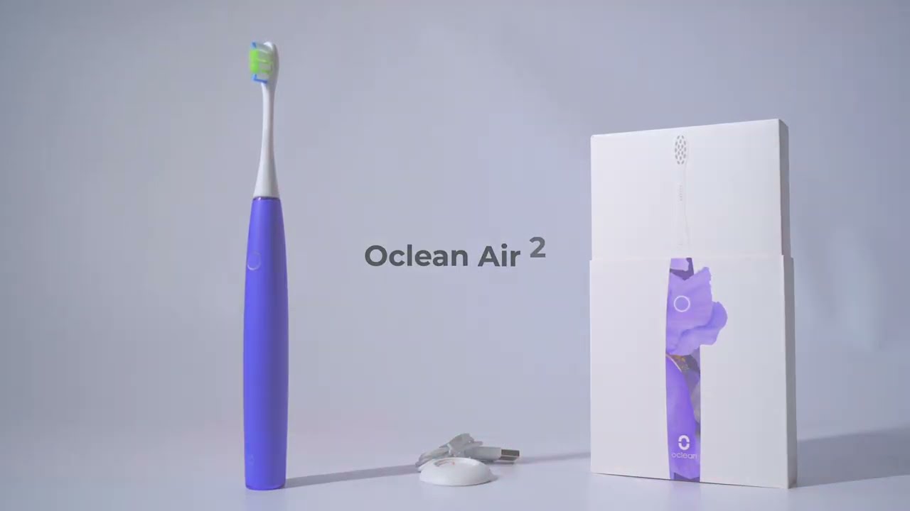 Електрична зубна щітка Oclean Air 2 Purple - фіолетова