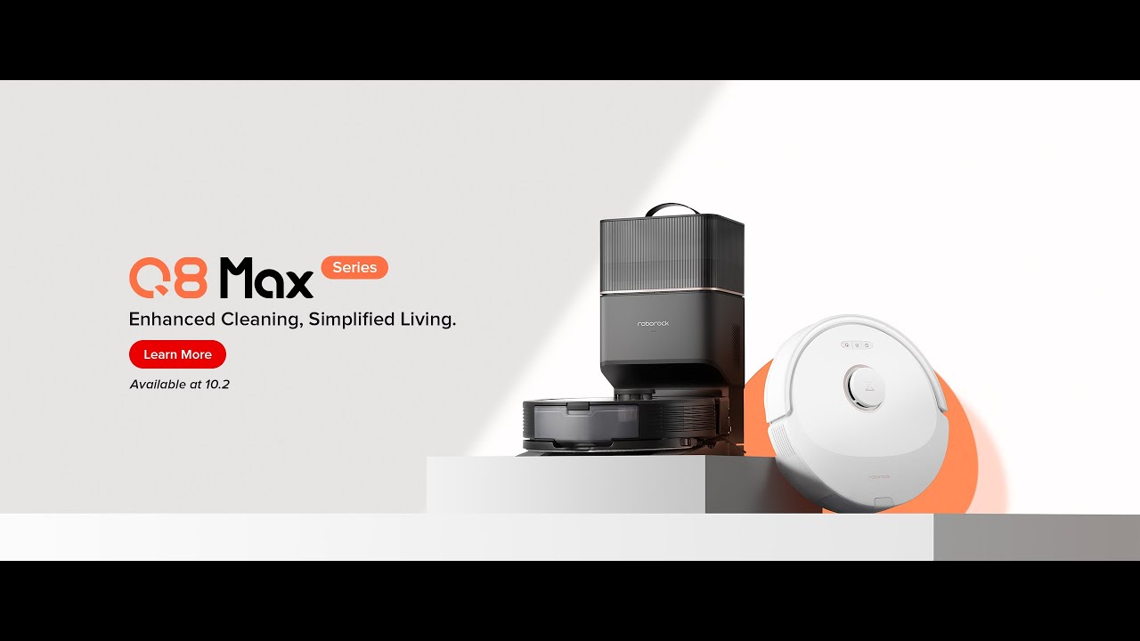 Робот пылесос Roborock Vacuum Cleaner Q8 Max Black
