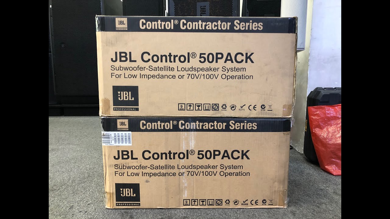 АКУСТИЧЕСКИЙ КОМПЛЕКТ JBL CONTROL 50PACK