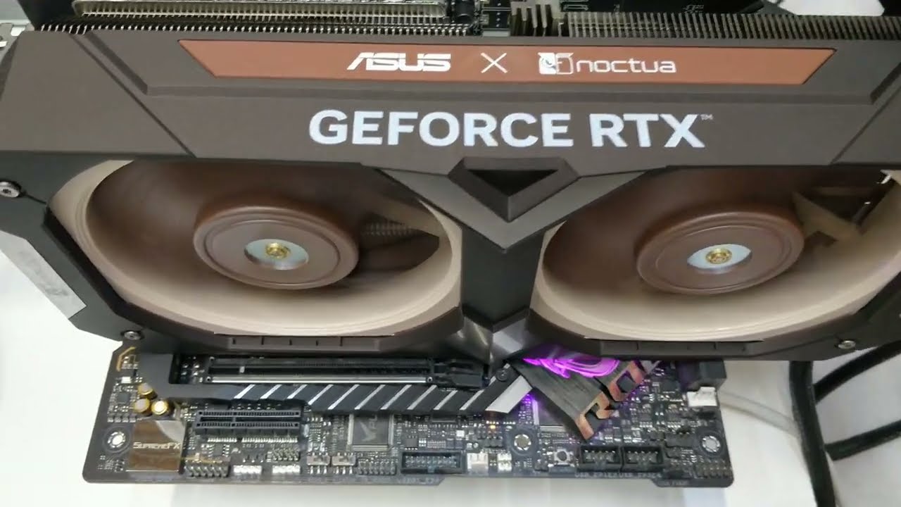 Видеокарта ASUS GeForce RTX 4080 16GB GDDR6X OC RTX4080-O16G-NOCTUA