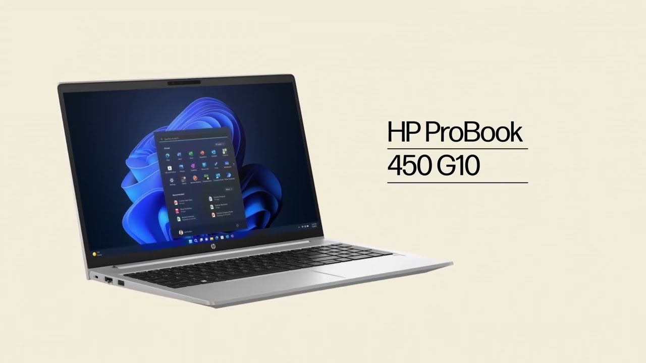 Ноутбук HP Probook 450-G10 15.6" FHD IPS AG, Intel i5-1335U, 16GB, F1024GB, NVD2050-4, DOS, серебристый (85D07EA)