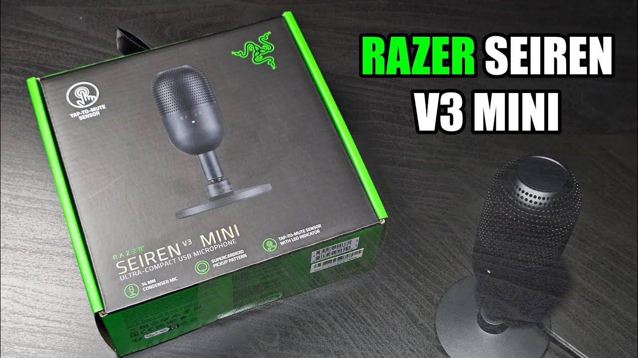 Мікрофон RAZER Seiren V3 mini, White (RZ19-05050300-R3M1)