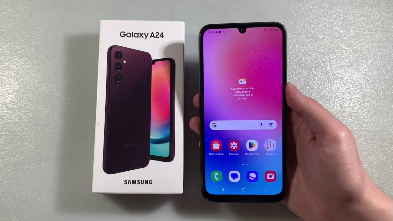 Смартфон Samsung Galaxy A24 SM-A245 6/128GB Dual Sim Black (SM-A245FZKVSEK)