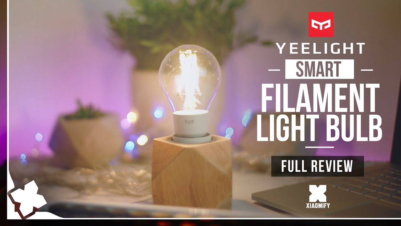 Смарт-лампочка Yeelight Smart Filament Bulb E27 YLDP12YL (YLDP1201EU)