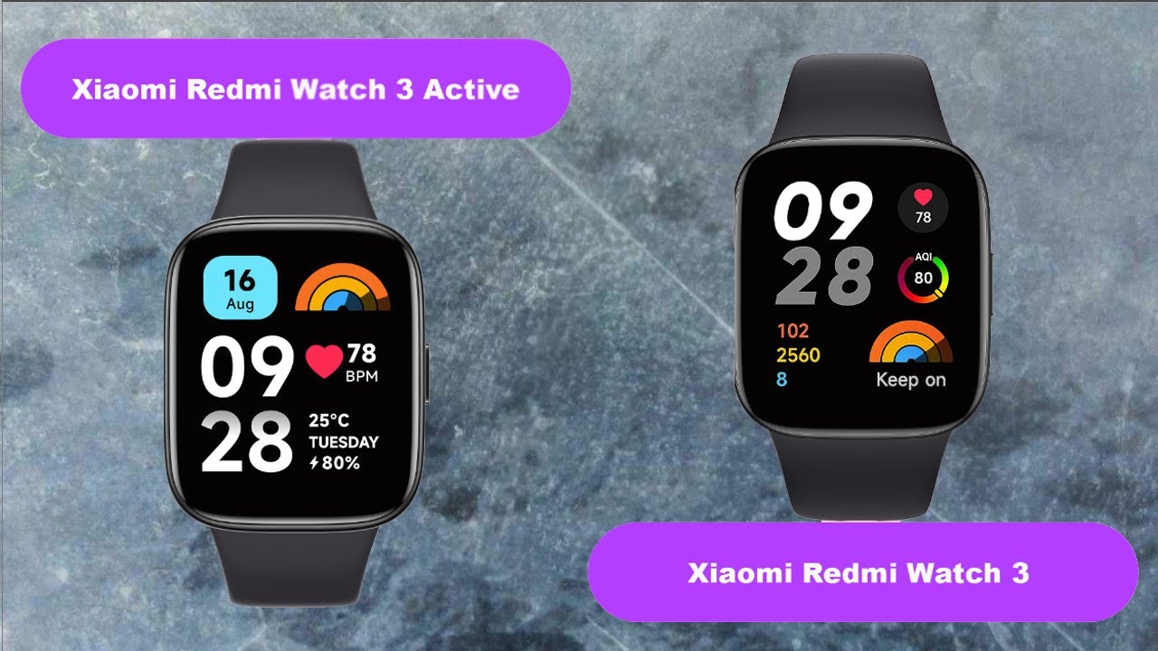 Смарт-часы Xiaomi Redmi Watch 3 Black EU