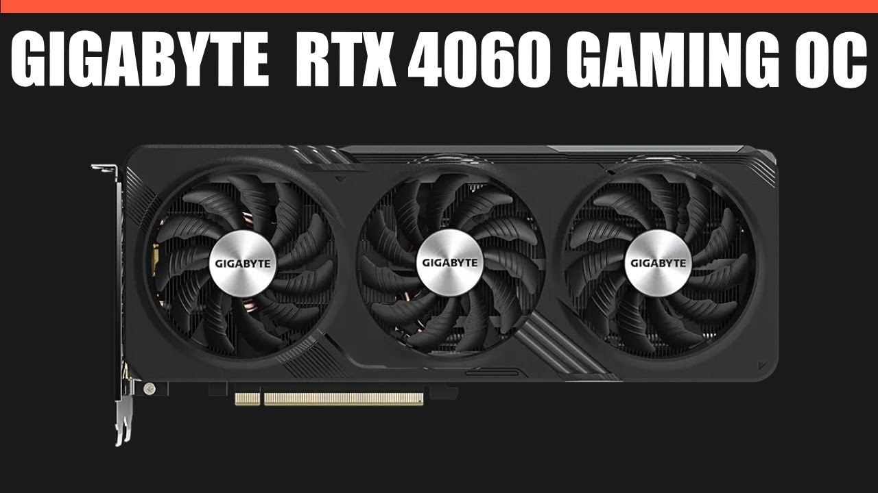 Відеокарта Gigabyte GeForce RTX 4060 8GB GDDR6 Gaming OC (GV-N4060GAMING OC-8GD)