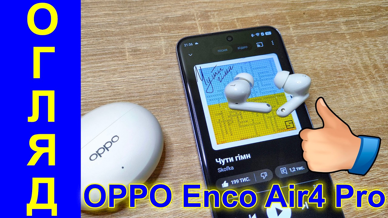 Наушники OPPO Enco Air4 Pro Midnight Black