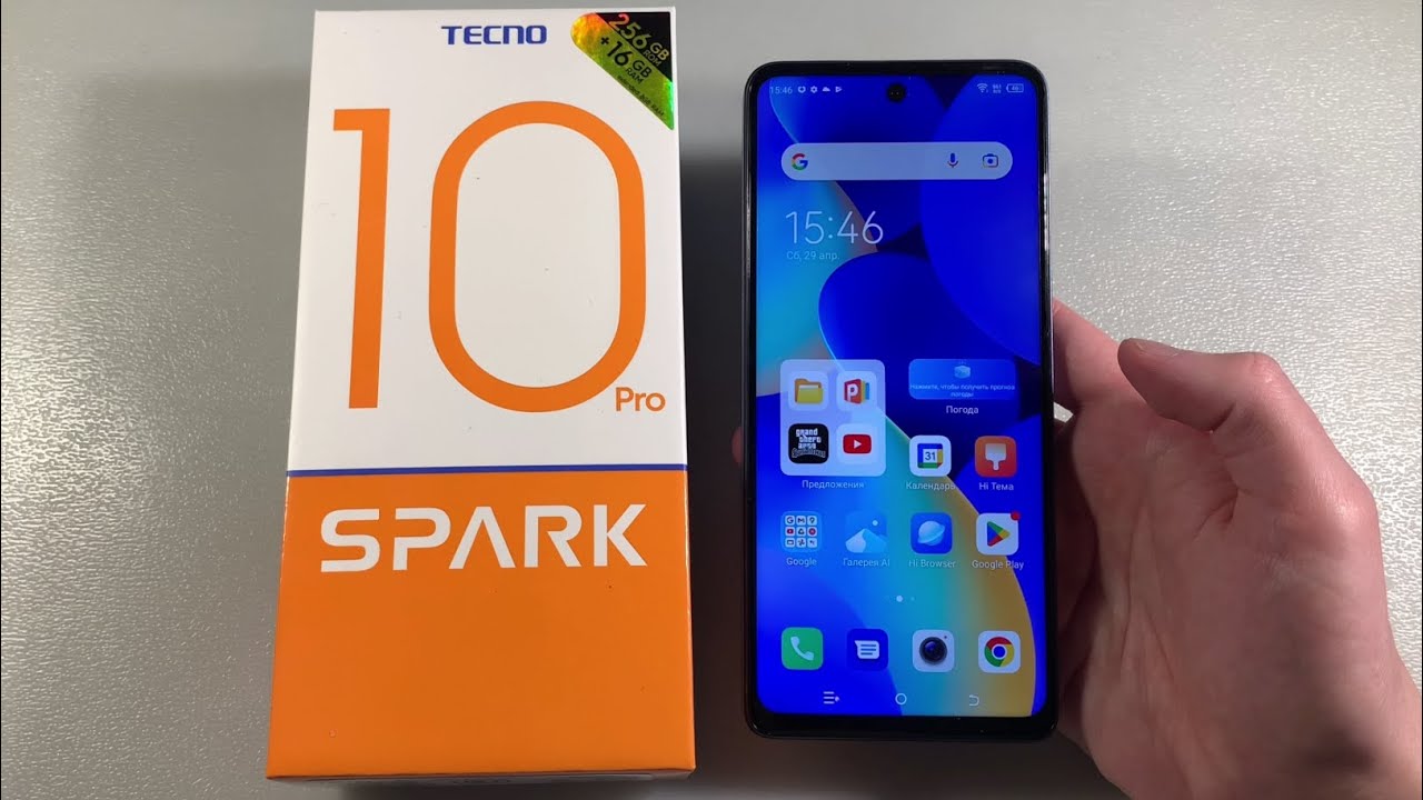 Смартфон Tecno Spark 10 Pro (KI7) 8/256GB NFC Dual Sim Pearl White (4895180796111)