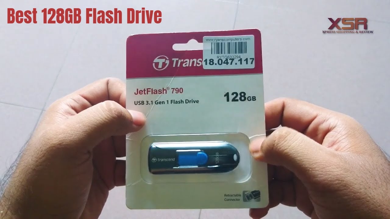 USB флеш-накопичувач Transcend JetFlash 790 128GB USB 3.0 White