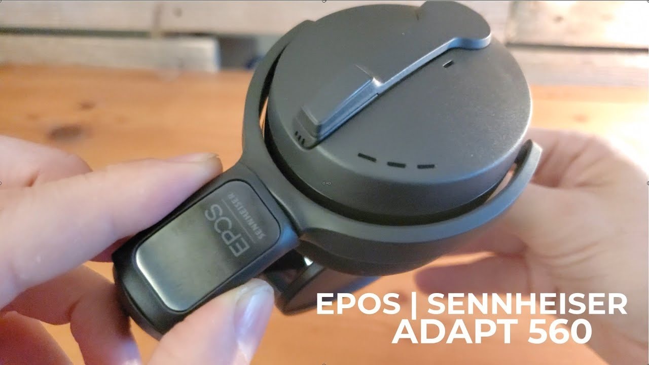 Навушники з мікрофоном Sennheiser EPOS ADAPT 560 II Black (1001160)