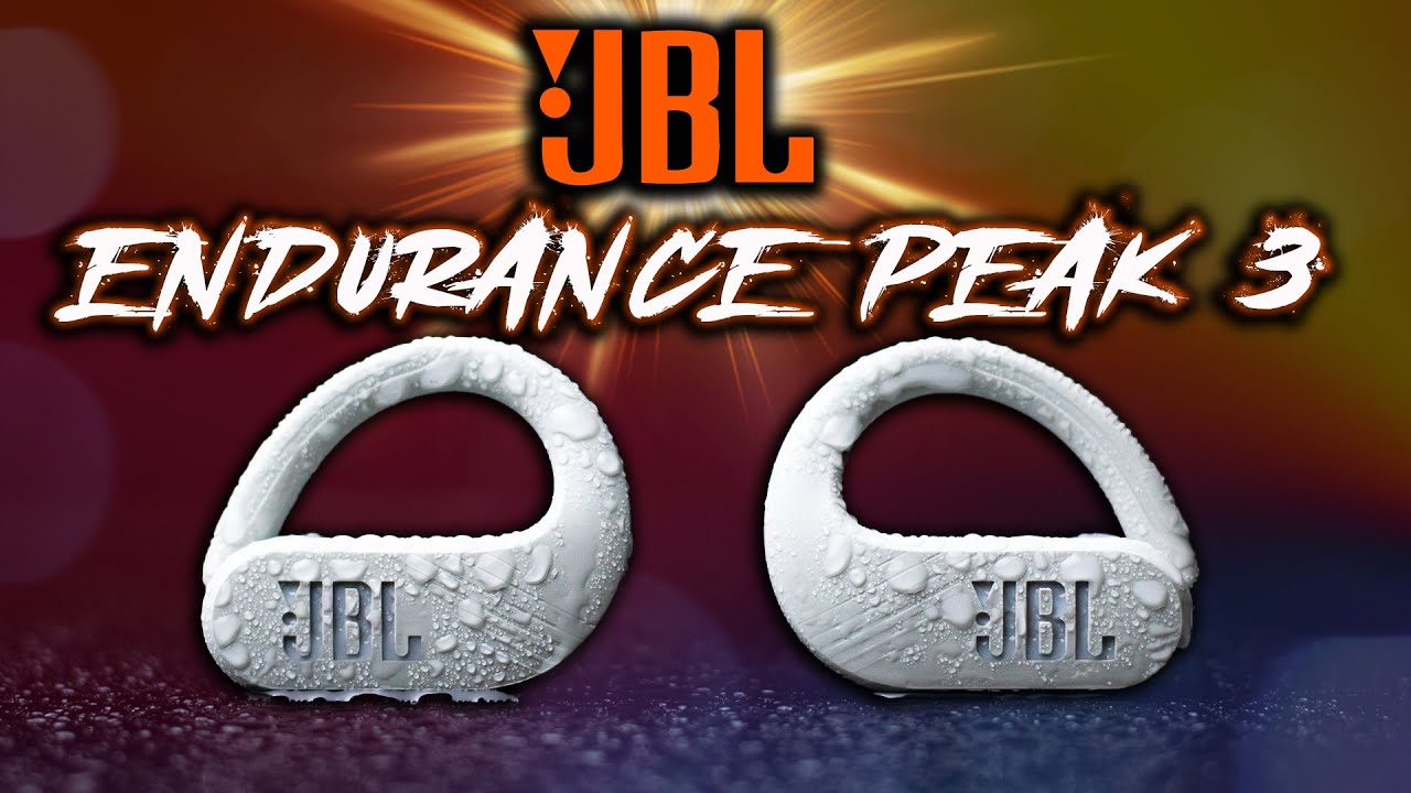Наушники JBL Endurance Peak 3 Black (JBLENDURPEAK3BLK)
