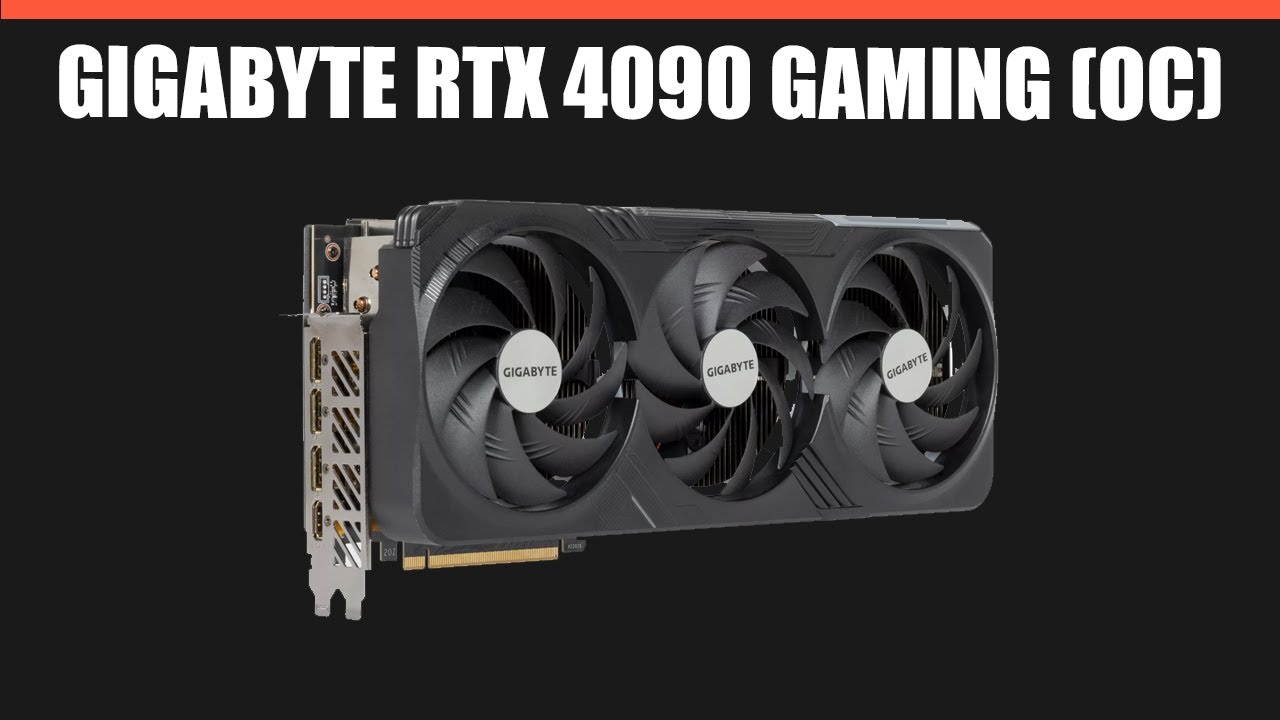 Відеокарта GIGABYTE GeForce RTX 4090 24Gb GDDR6X GAMING OC (GV-N4090GAMING_OC-24GD)