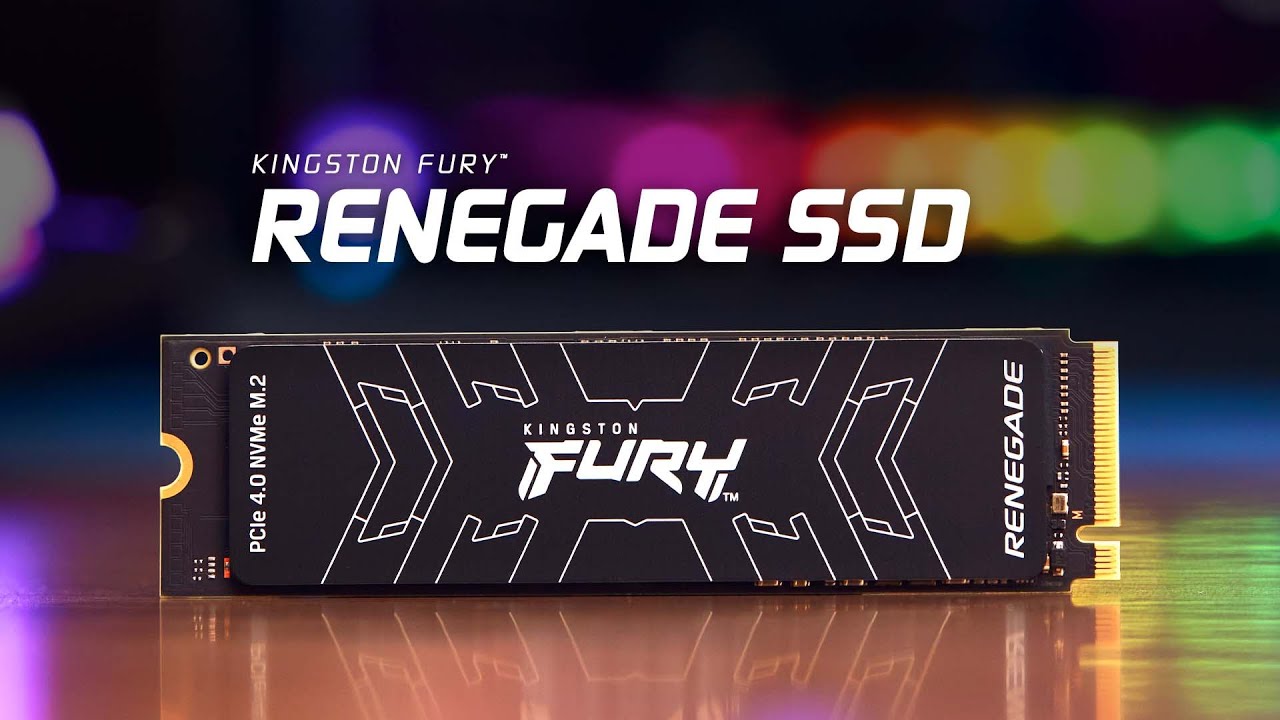 SSD диск Kingston Fury Renegade 4.0TB M.2 2280 PCIe 4.0 x4 NVMe 3D TLC (SFYRD/4000G)