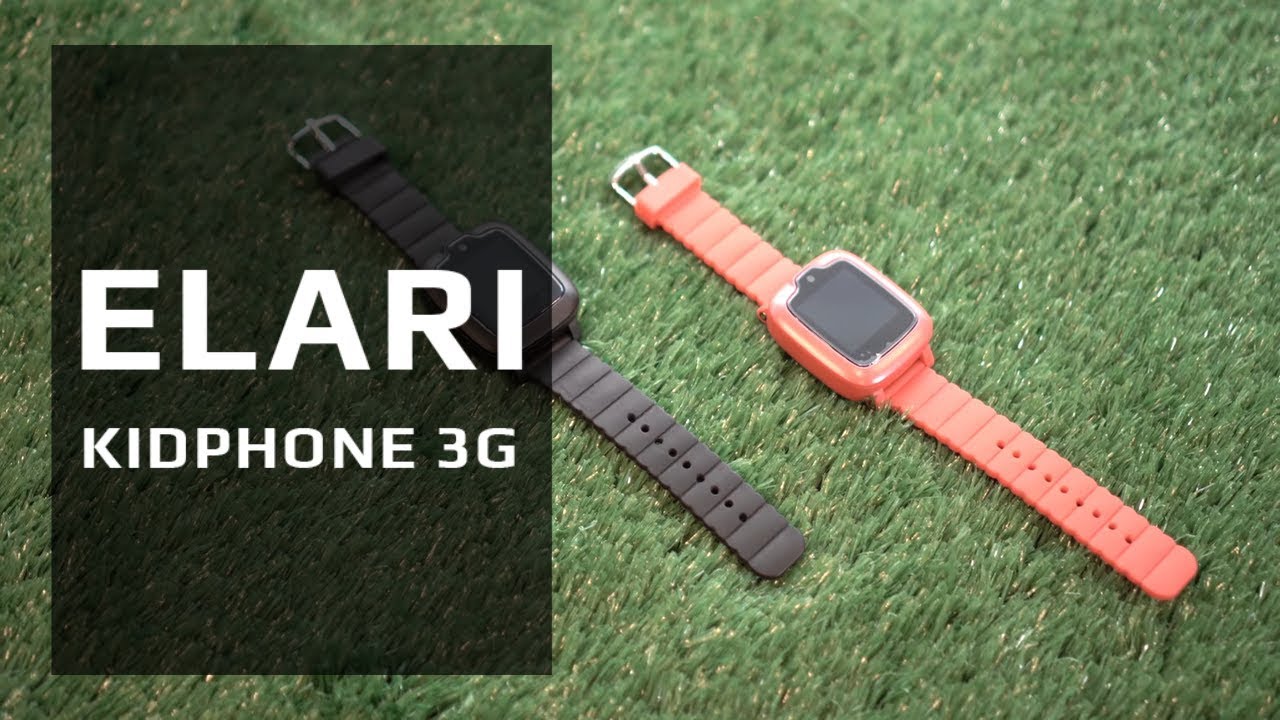 Детские смарт-часы Elari KidPhone 3G Red с GPS-трекером и видеозвонками (KP-3GR) - - Как новый