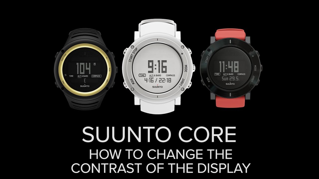 Годинник SUUNTO CORE ALPHA STEALTH (ss050504000)