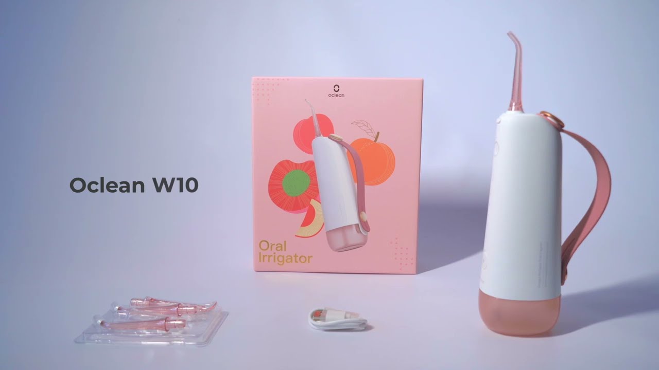 Іригатор Oclean W10 new packaging Pink - Вскрыта упаковка
