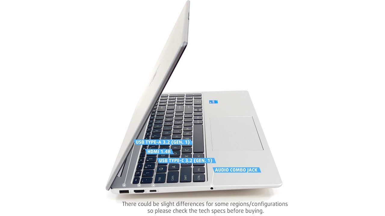 Ноутбук HP 250-G10 15.6" FHD AG, Intel N200, 8GB, F512GB, UMA, DOS, серебристый (725R6EA)