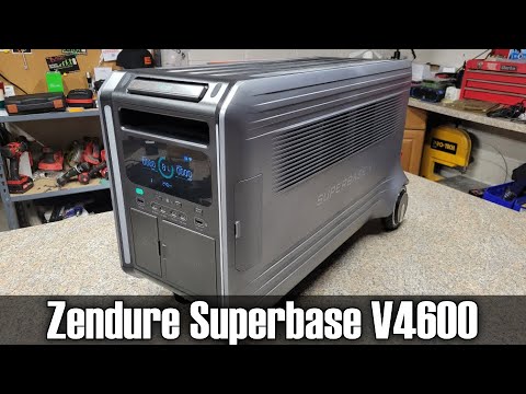 Зарядная станция Zendure SuperBase V4600 Black (4608 Вт/ч) 3800Вт UPS LiFePo4 GridFlow WIFI/BT