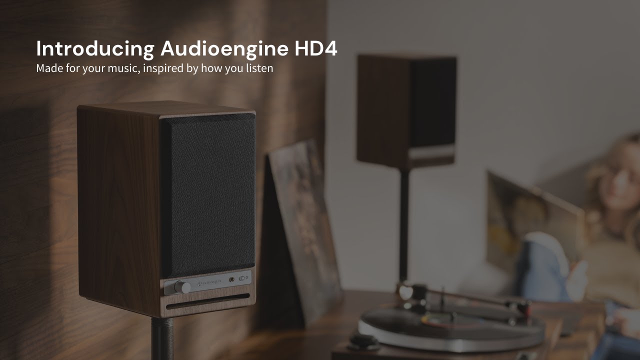 Портативна колонка AudioEngine HD4 Walnut