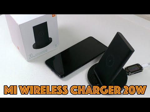 Беспроводное зарядное устройство Xiaomi Mi Wireless Charging Stand 20W WPC02ZM (GDS4145GL)