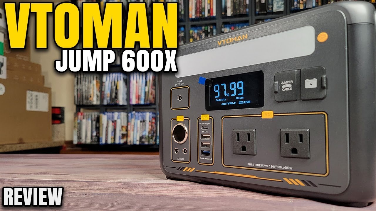 Зарядная станция Vtoman Jump 600X (299 Вт/ч) LiFePo4 600W