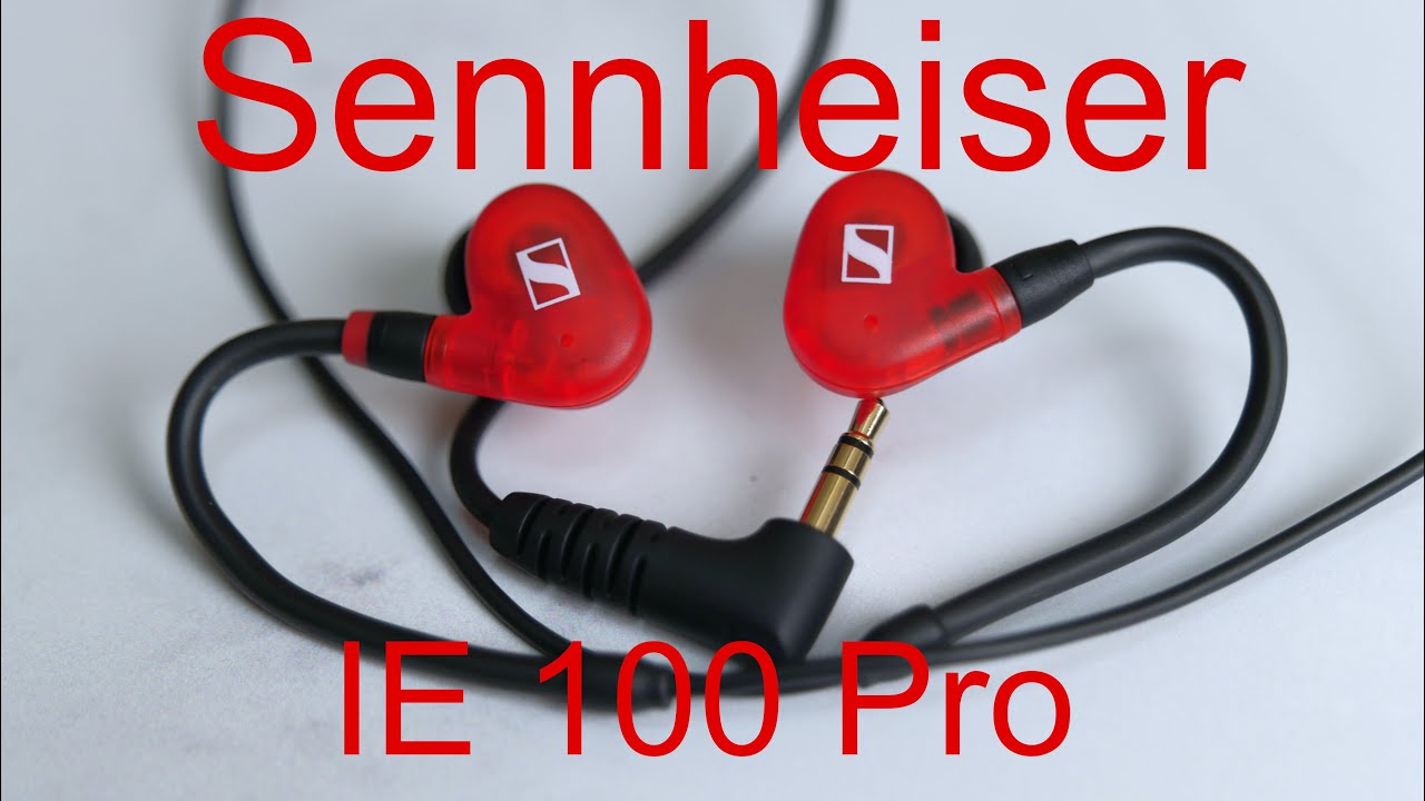 Наушники без микрофона Sennheiser IE 100 PRO Red (508942)