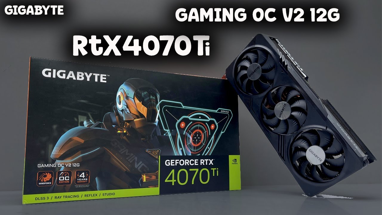 Видеокарта GF RTX 4070 Ti 12GB GDDR6X Gaming OC V2 Gigabyte (GV-N407TGAMING OCV2-12GD)