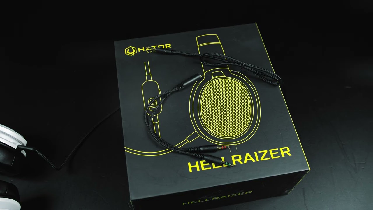 Ігрова гарнітура HATOR Hellraizer PC Edition (HTA-803) Black