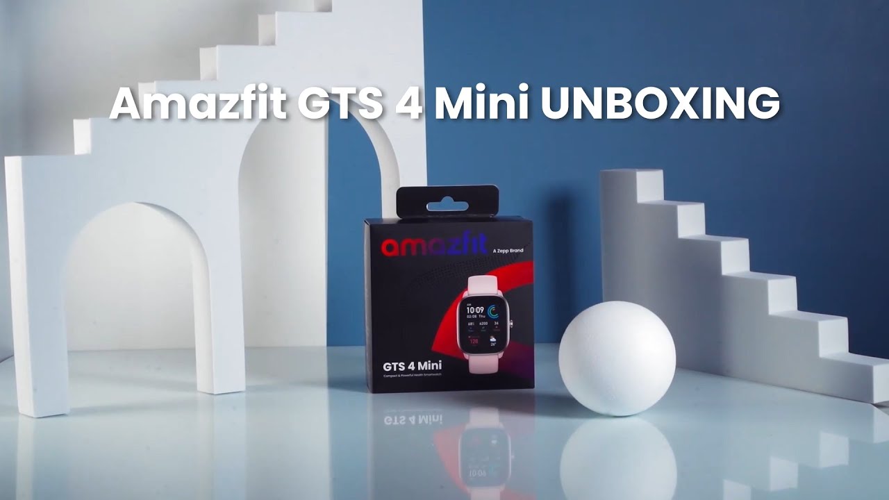 Смарт-годинник Xiaomi Amazfit GTS 4 Mini Mint Blue