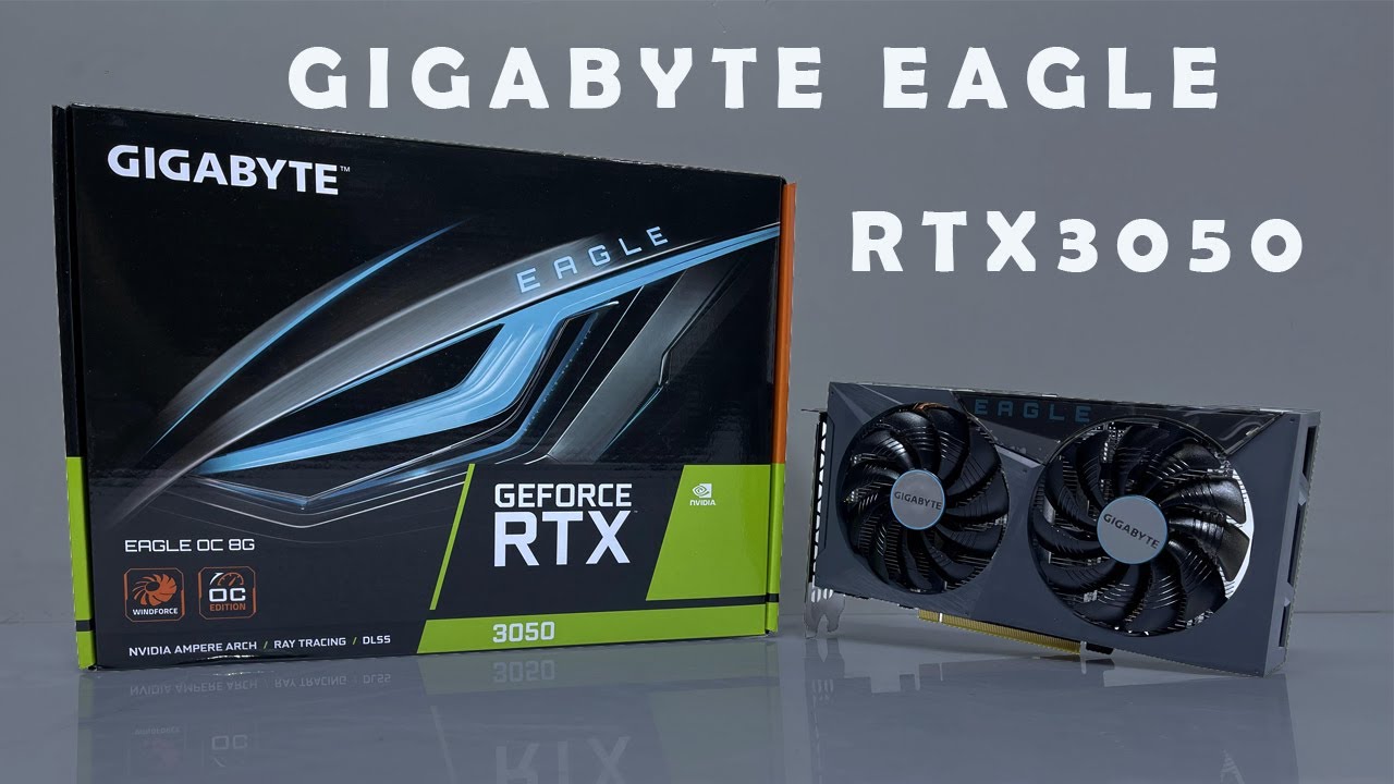 Відеокарта GIGABYTE GeForce RTX 3050 EAGLE OC 8G (GV-N3050EAGLE OC-8GD)