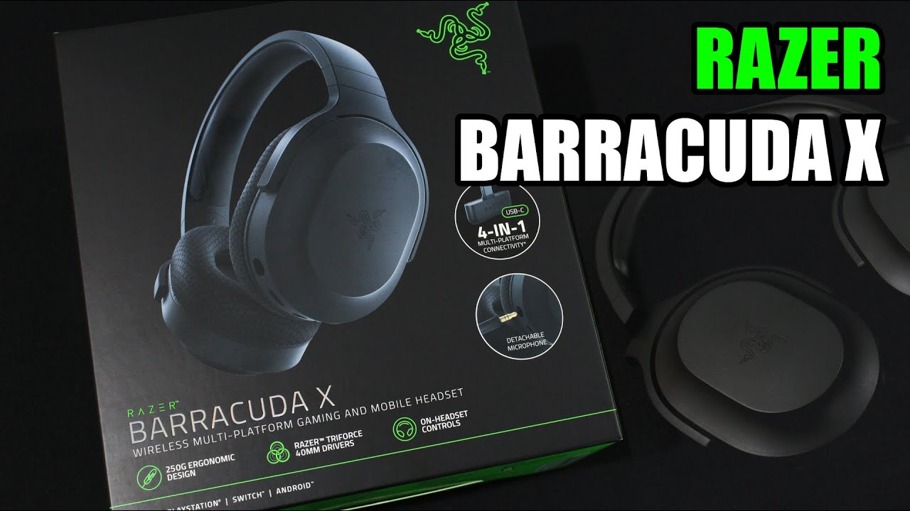 Гарнітура RAZER Barracuda X 2022 ROBLOX Edition, Black (RZ04-04430400-R3M1)