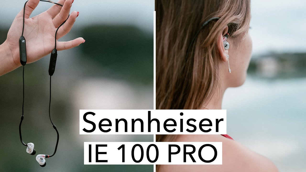 Навушники з мікрофоном Sennheiser IE 100 PRO Wireless Clear (509172)